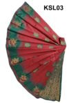 Lotus-Themed Kubera Saree for Festivals – Lightweight and Comfortable All-Day Wear - KSL03.