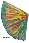 Elegant Rainbow Silk Sarees – A Spectrum of Colors for Weddings & Festivals - KSRB01.