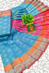 Poonthamil saree filled With Lotus Design - PLG16