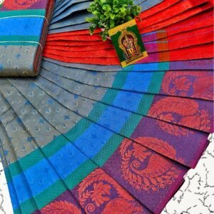 Poonthamil saree filled With Star Music-PSMG16