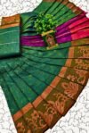 Poonthamil saree filled With Star Mango Design -PSLG13