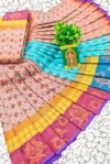 Poonthamil saree filled With Leaf Diamond- PLDR25