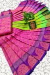 Poonthamil saree filled With S Design - PSDV22