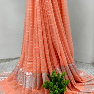Soft Weave Saree Filled With Orange Glow – SLSW-ORG-003
