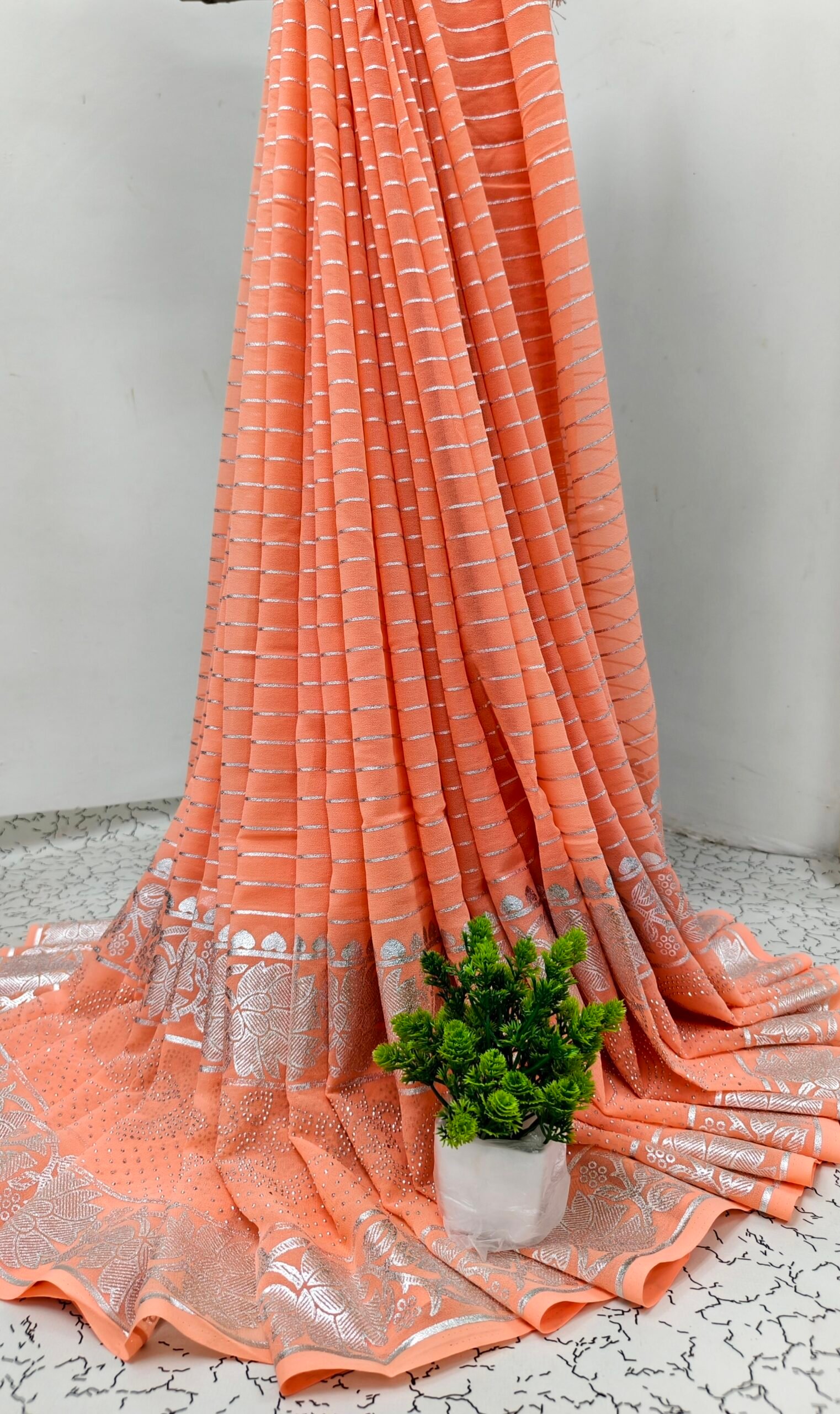 Soft Weave Saree Filled With Orange Glow – SLSW-ORG-003