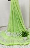 SLSW-LME-005 Soft Weave Saree Filled With Lime Shine – SLSW-LME-005