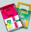 Rani Pink Dhoti Shirt Set