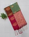 IMG_20260221_103041 Senthoor Soft Silk Saree – Olive Green & Rani Pink with Rich Copper Zari Weaving