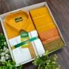 Name: Poonthamil Combo – Mustard Yellow & Antique Gold