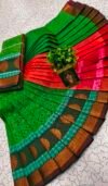 green-pink-peacock-zari-silk-saree