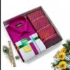 Poonthamil Combo – Rani Pink & Gold