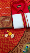 IMG_20251216_181908 (3) Poonthamil Combo – Red & Copper Geometric