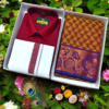 IMG_20260301_133017 (1) Poonthamil Combo – Maroon & Mustard Peacock Gold