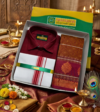 Poonthamil Combo – Rani Pink & Purple Gold