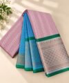 IMG-20260913-WA0035 Dual-Tone Pink & Sky Blue Traditional Zari Saree