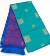 IMG_20260920_163219 Kotanji Soft Silk Saree - Teal Green & Contrast Purple Pallu
