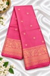 file_00000000000881f89c31215a0c7ab7f3 bright pink with traditional gold zari border elite banarasi silk saree