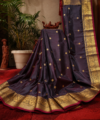 file_00000000250c820d870ae0e2d40a0d47 Trending Coffee Brown Banarasi Silk Saree with Antique Gold Zari Border & Floral Buttas