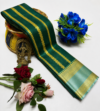 Emerald Green Banaras Saree