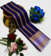 Navy Blue Banaras Saree