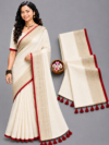 file_00000000a00082118ece61b547e8057b Off-White & Cream Mul Cotton Saree