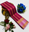 Rani Pink Banaras Saree