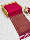 file_00000000c9ac820b997c6280386a04f0 Kotanji Soft Silk Saree - Bright Rani Pink & Contrast Wine Maroon Pallu
