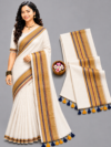 file_00000000e89c8211a896a9209d4b206b Elegant Off-White With yellow Mul Cotton Saree