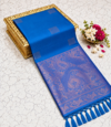 file_00000000f79481fa84182b5be23d15d9 Kotanji Soft Silk Saree - Royal Blue & Matching Rich Copper Zari Pallu