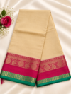 file_0000000040388207b19513e2a1cfa019 Elegant Off-White and Pink Banarasi Silk Saree with Contrast Border & Blouse