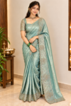file_0000000078a881faad61478450b55851 Royal Sea Green Designer Space Silk Saree with Intricate Stone Work
