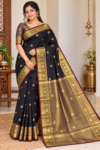 file_00000000cc3881f4b3ff4216cd29fbff (1) Trending Coffee Brown Banarasi Silk Saree with All-Over Gold Zari Leaf Buttas and Grand Floral Border